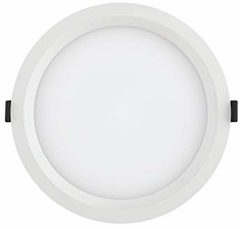LEDVANCE Downlight aluminium 25 W, biały