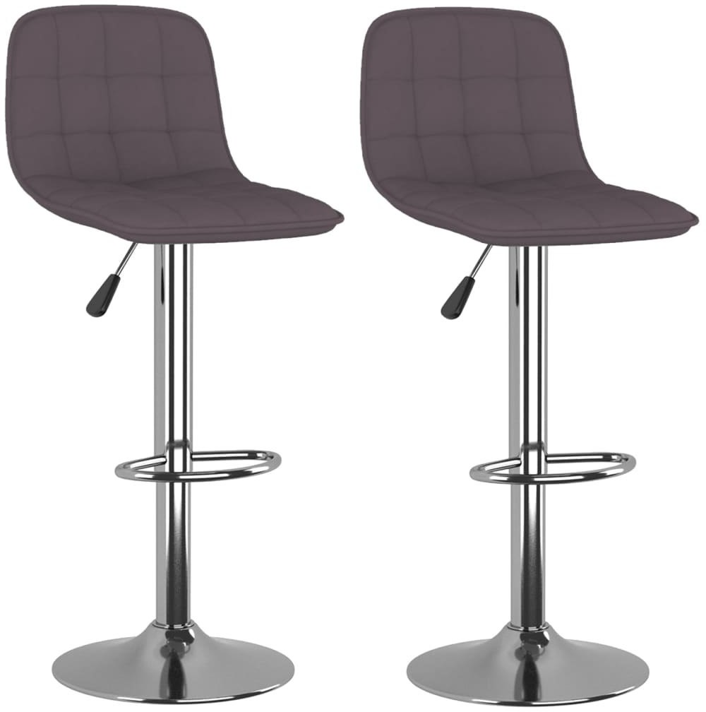 vidaXL Lumarko Hokery, 2 szt., kolor taupe, tapicerowane tkaniną 333954