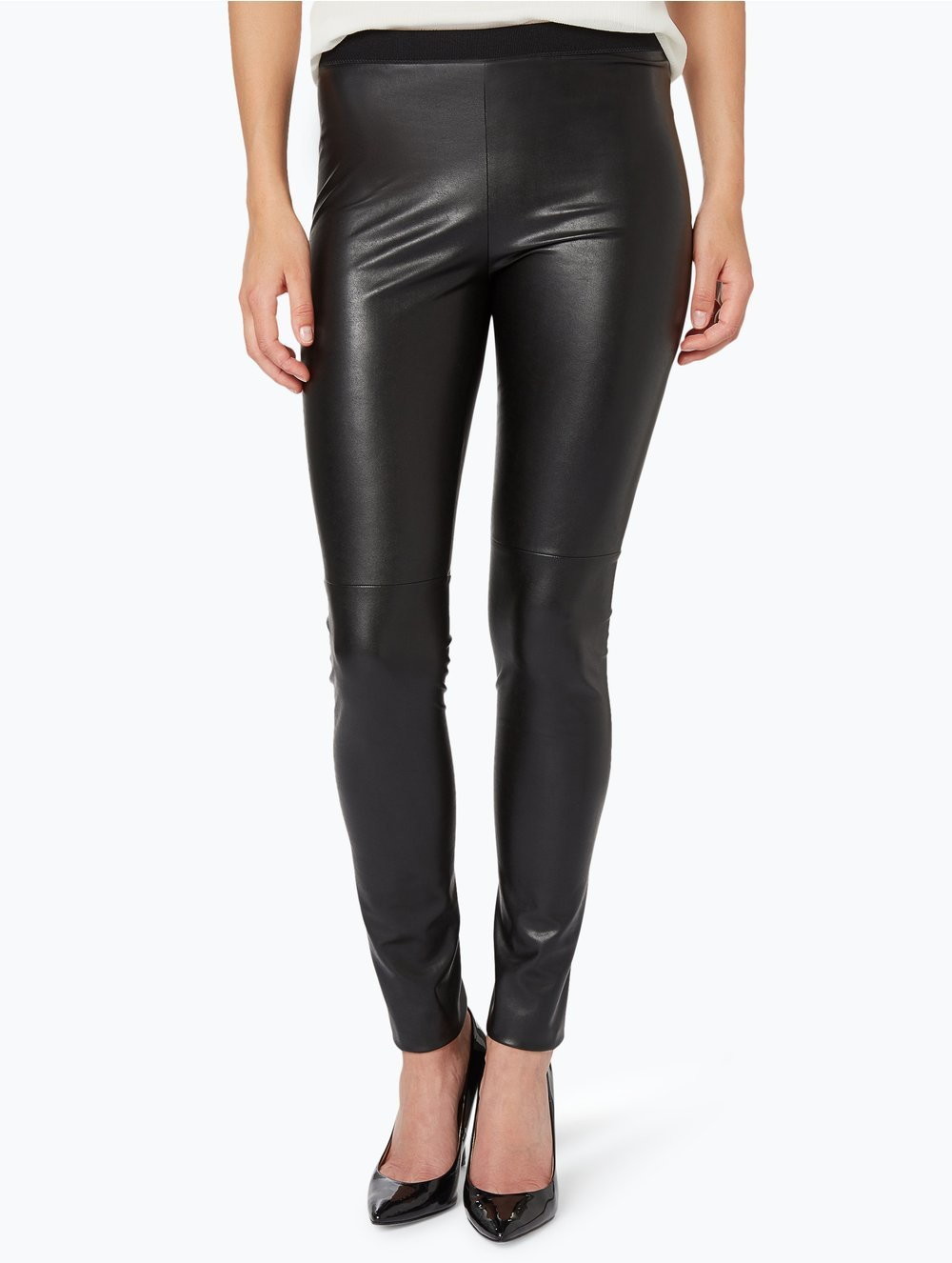 Marc Cain Essentials Marc Cain Essentials - Legginsy damskie, czarny