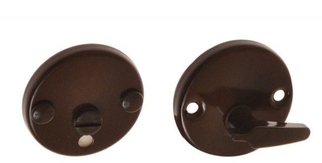 Wisberg Blokada WC brąz