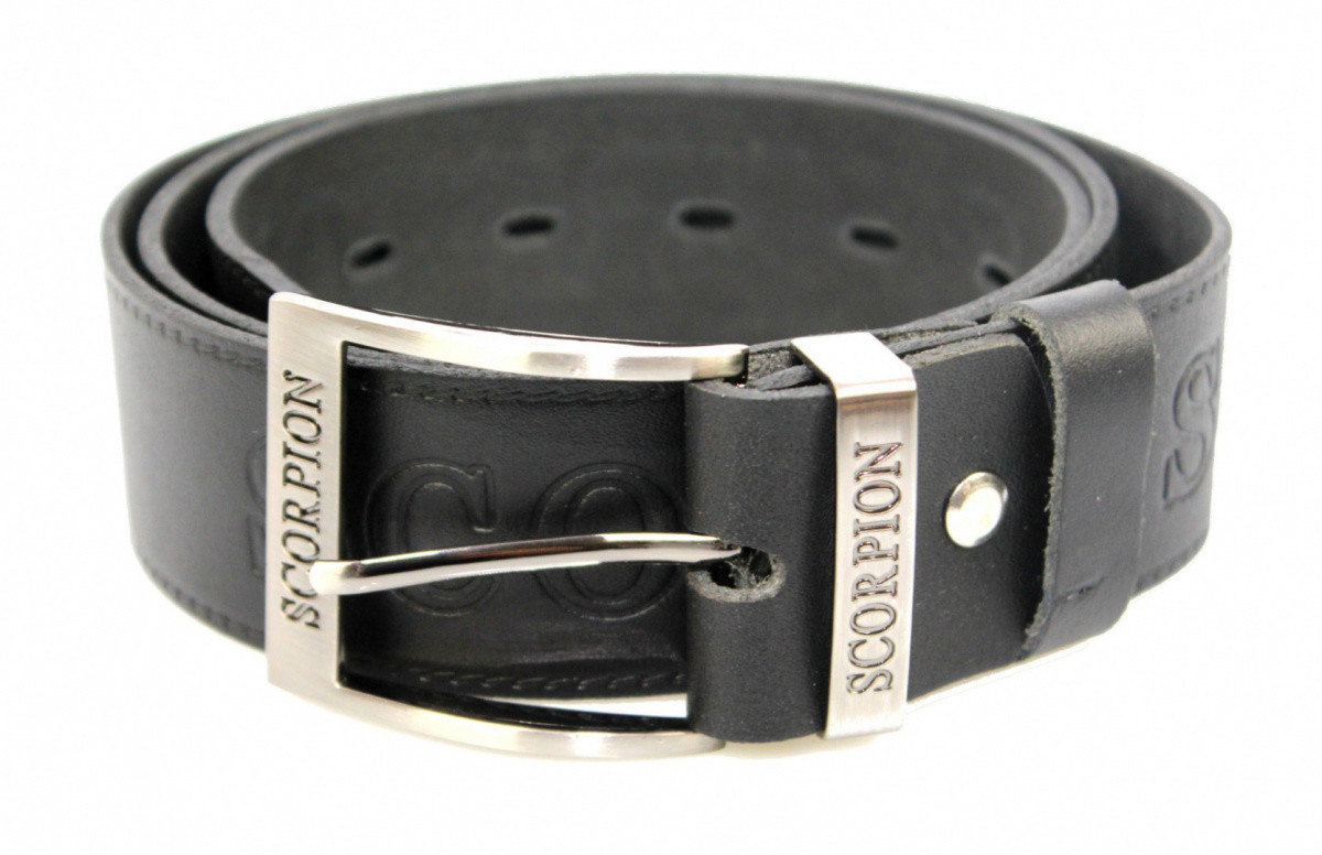 Complex (PL) Pasek Skórzany (PL) Tłoczony Napis 