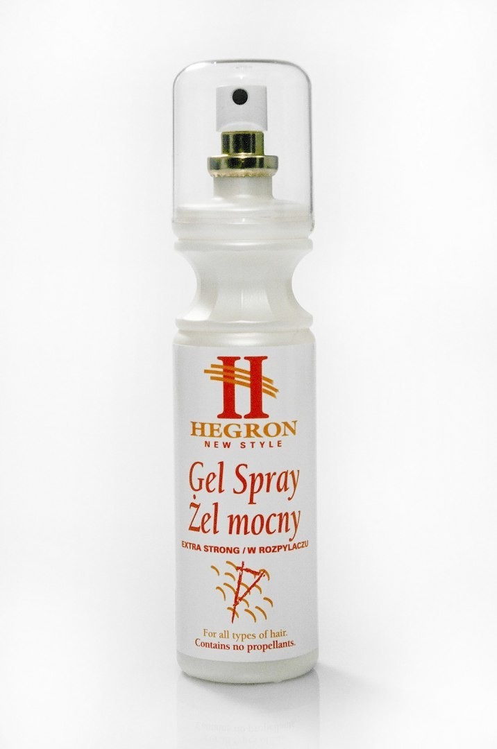 Hegron TENEX Styling Żel spray do modelowania włosów extra mocny 150ml 9041