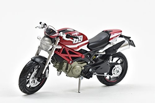 Unbekannt Znane modelu-motocykl Ducati 1198, czerwony, skala 1: 12 (farblichsortiert modelu) 57143A