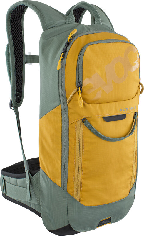 Evoc FR Lite Race Plecak z protektorem 10l, olive/loam M/L 2021 Plecaki rowerowe 100115330-M/L