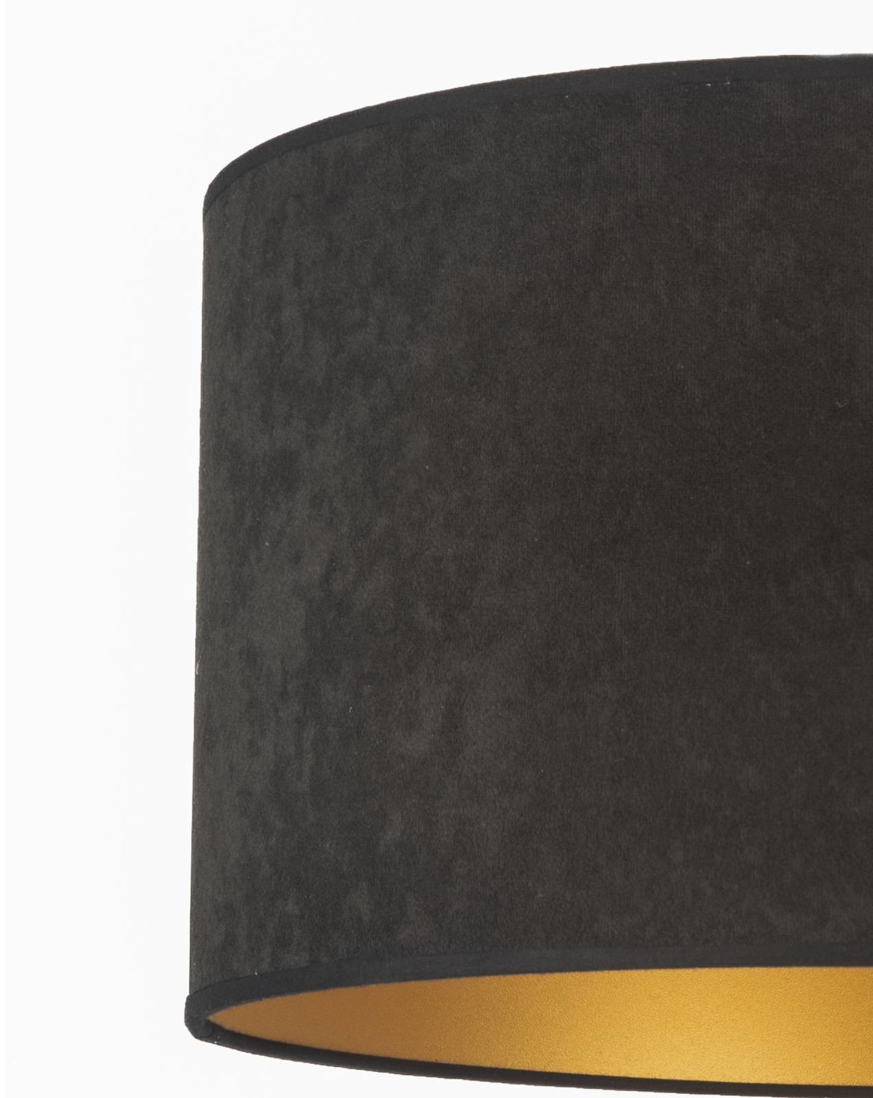 Euluna Lampa stołowa Golden Roller 30 cm czarna/złota