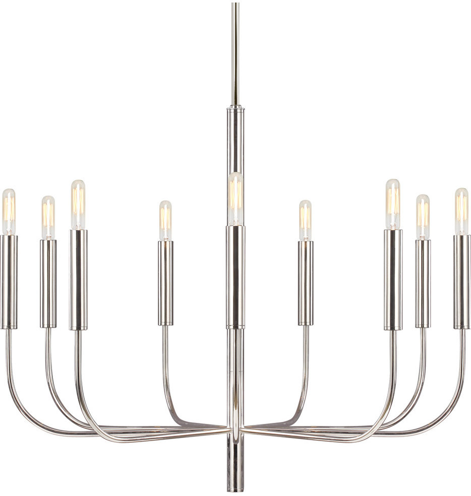 Elstead Lighting Lampa wisząca BRIANNA FE-BRIANNA9-PN Lighting FE-BRIANNA9-PN