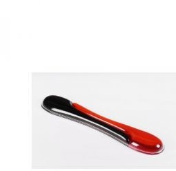 Zdjęcia - Podkładka pod myszkę Kensington Podkładka przed klawiaturę ACCO  żelowa czerwono-czarna /62398/ 