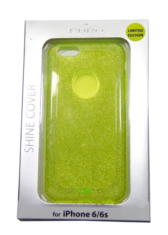 Nowy futerał etui-iPhone 6 / 6S zielony brokat
