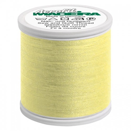Madeira Nić do szycia Madeira AEROFIL 120 - 1000m - kolor 8660 - jasnożółty MADEIRA 9126 AEROFIL 120 KOLOR 8660