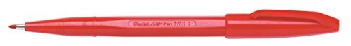 Pentel Długopis czerwony, 12 szt. S520-B