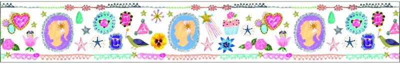 Djeco Taśma ozdobna Aiko 2,5 cm x 10m - natychmiastowa wysyłka !!!