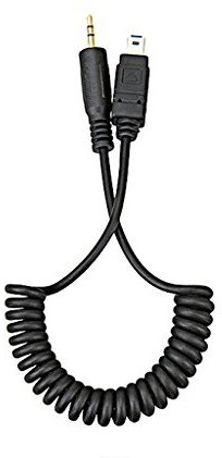 JJC Cable-M kabel przyłączeniowy pilot do zdalnego wyzwalania migawki 2,5 MM JACK (sieciowy, przewód łączący) zapewnia triggertrap i Nikon MC-DC2 31514223