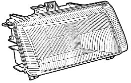VAN WEZEL Reflektor VAN WEZEL 5826962