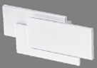 Azzardo Kinkiet CLOVER WH GW-6809-WH