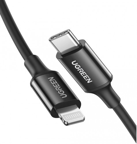 UGREEN Kabel USB-C do Lightning US171 36W 1m czarny)
