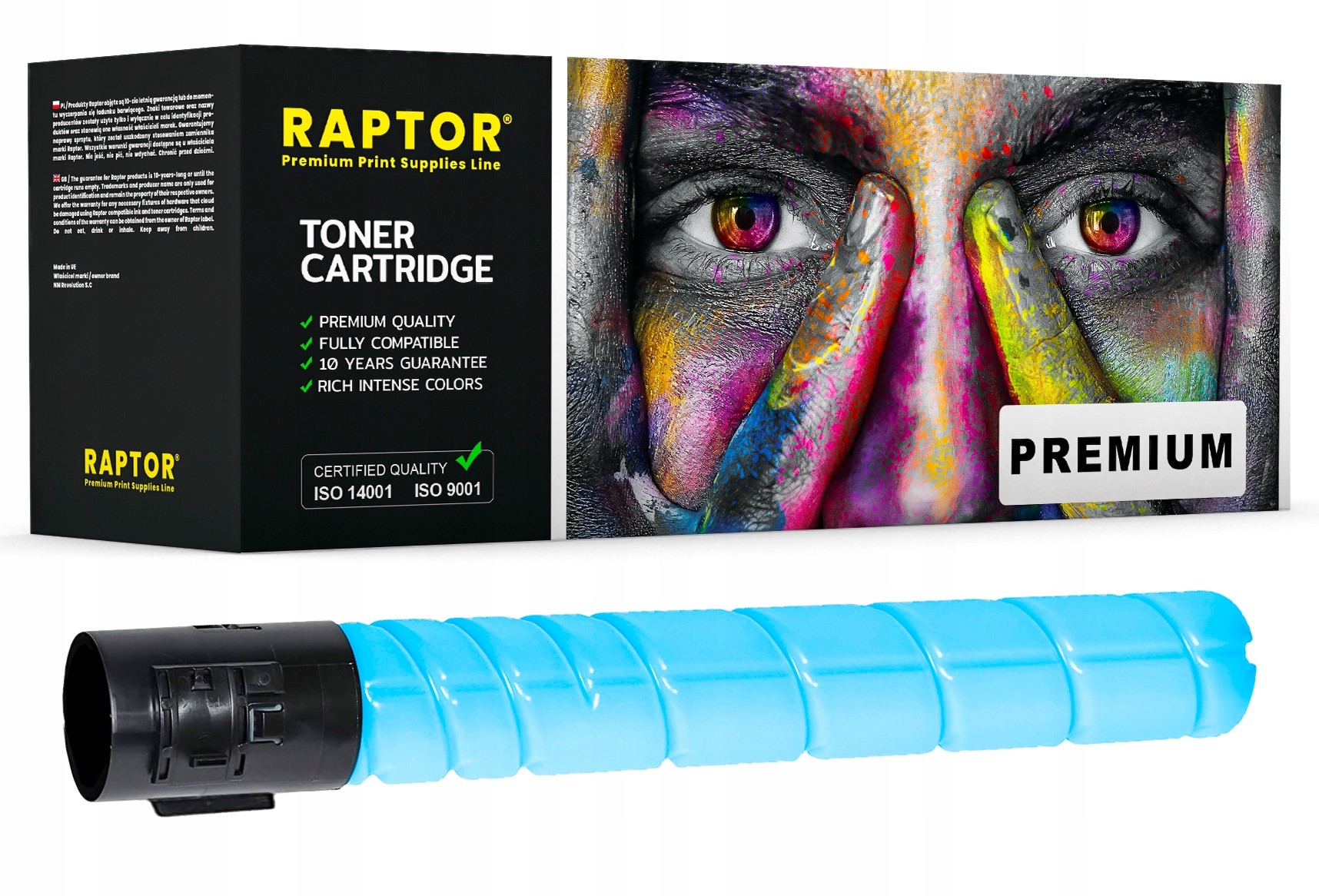 Toner Do Ricoh Aficio Mp C3002 C3502 Cyan 841738