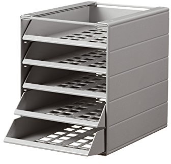 Durable 1712002050 szuflady Box Ideal Basic 7, 250 X 332 X 322, szary, szary 1712003050