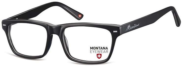 Montana Okulary oprawki optyczne, korekcyjne MA73 nerdy czarne MA73