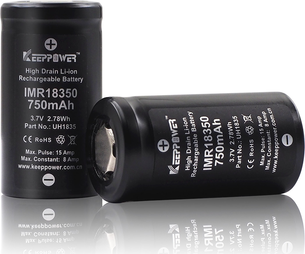KP IMR18350 750mAh Li-ION