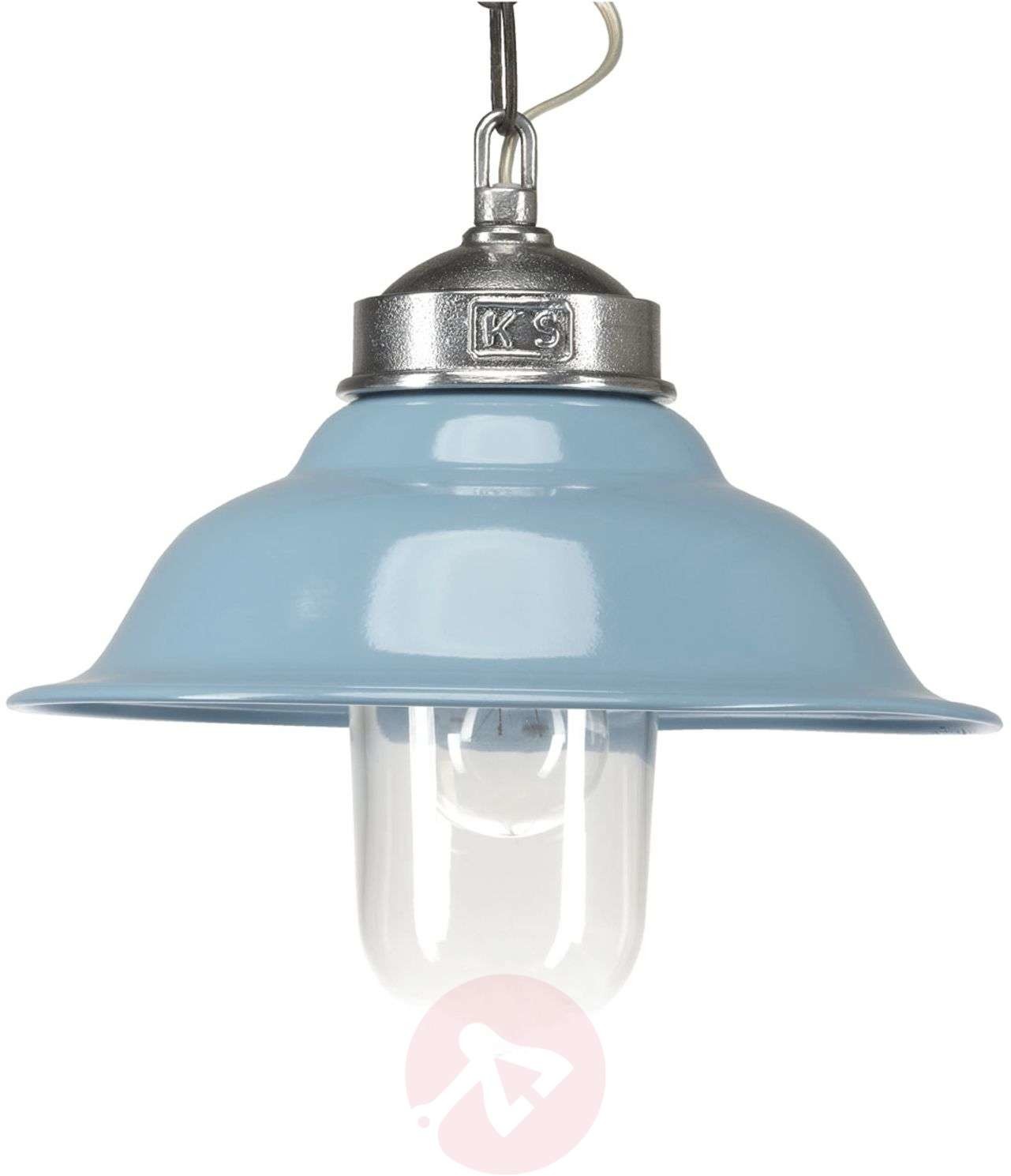 K. S. Verlichting Niebieska lampa wisząc retro Porto Fino