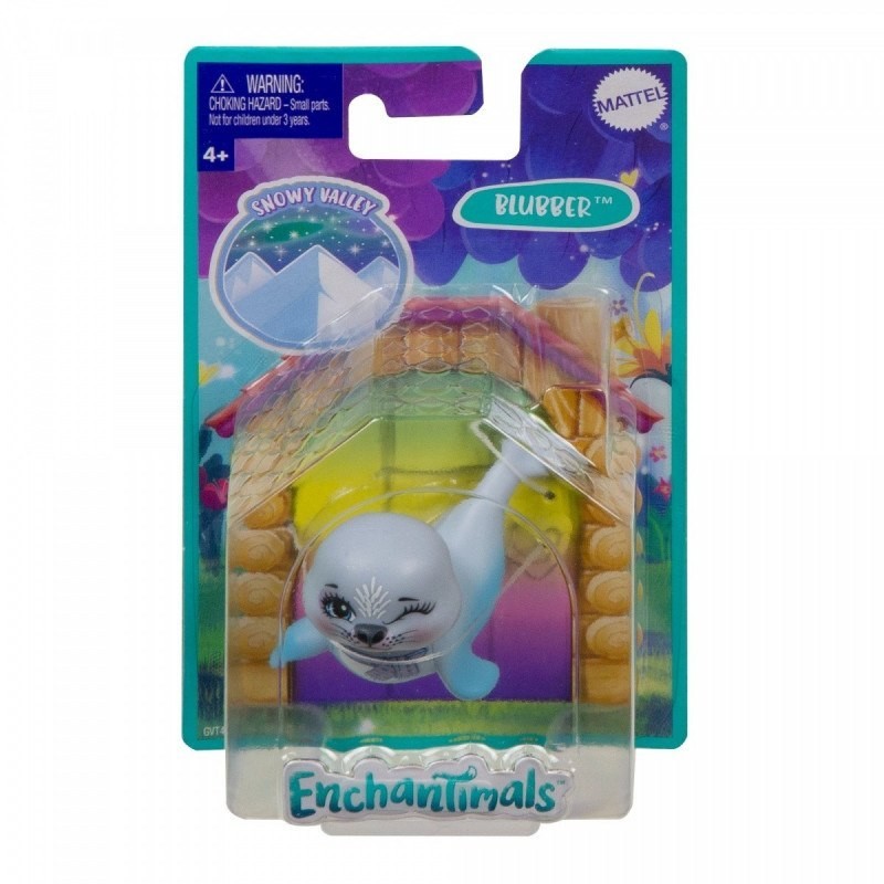Mattel Figurka Enchantimals Foczka Blubber GXP-784092