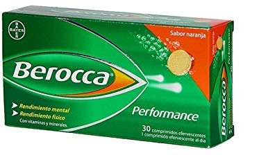Bayer berocca Performance 30 Comp efer vesc. naranja 8470001716835