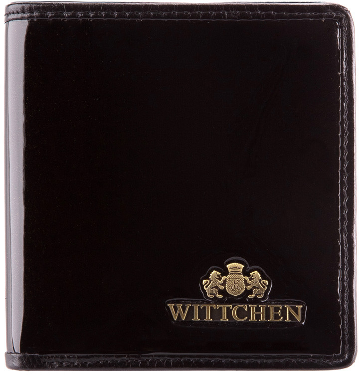 Wittchen Damski portfel ze skóry lakierowany mały 25-1-065-1