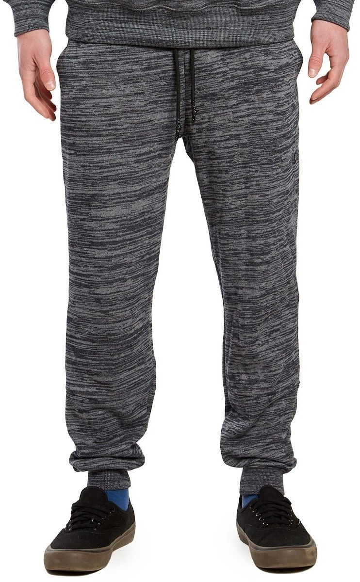 NEFF spodnie dresowe męskie NEFF DAN SWETZ BLACK HEATHER
