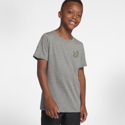 Nike T-shirt do tenisa dla chłopców NikeCourt - Szary AR1937-063
