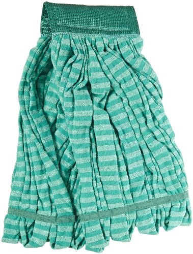 Rubbermaid Commercial Products fgt81206gr00 opaska na głowę na wąż mop z mikrofibry, środkowy, 2,54 cm, zielony FGT81206GR00