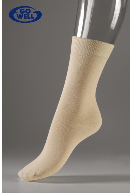 Compressana Skarpety zdrowotne wyjątkowo delikatne GoWell MED Soft (2 pary) Natur Rozmiar I 3010-I-94