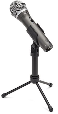 Samson Q2U - USB/XLR mikrofon dynamiczny do domu, studia, nagrywania na telefon i scenÄ - czarny SAQ2UHD