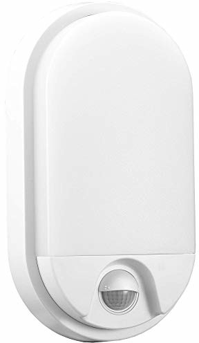 Orno Plafon hermetyczny LED NEFRYT z czujnikiem ruchu 10W biały OR-OP-6110WLPMR4