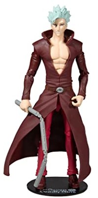 Mcfarlane Zabawki TM12802 Seven Deadly SINS 7IN WV1-BAN, wielokolorowe 12802
