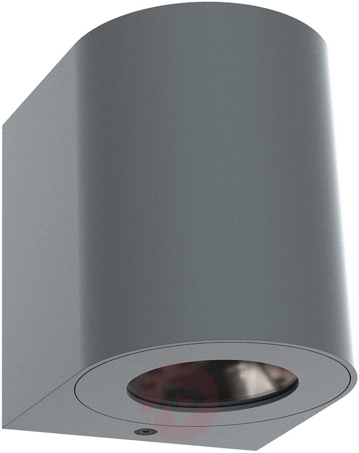Nordlux Kinkiet zewnętrzny LED Canto 2, 10 cm, szary