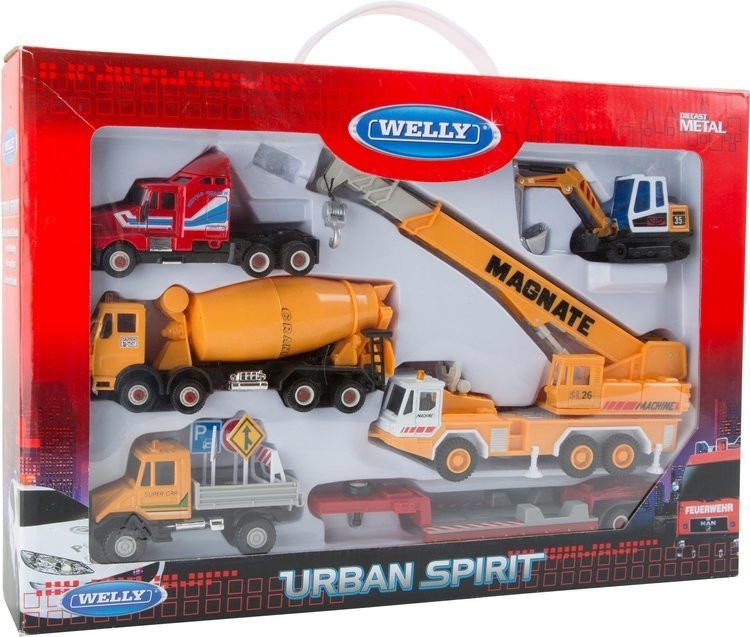 Small Foot Zestaw pojazdów budowlanych 8598 Small Foot 724804