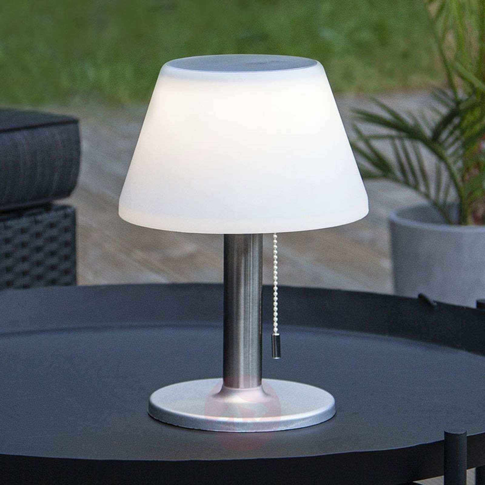 Best Season Solarna lampa stołowa Solia włącznik pociągowy