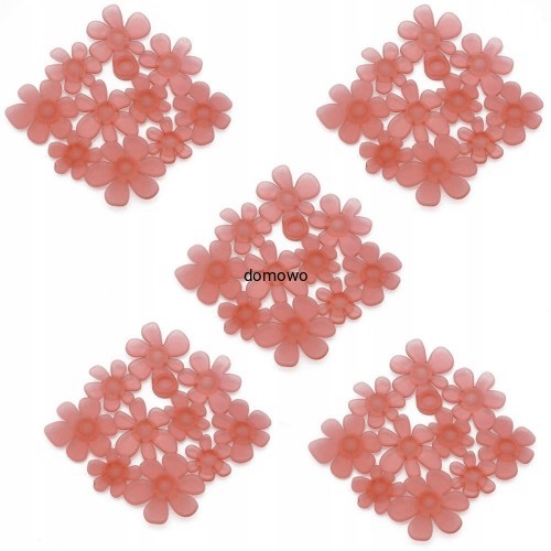 ANTYPOŚLIZGOWE NAKLEJKI KWIATKI 5szt wanna brodzik