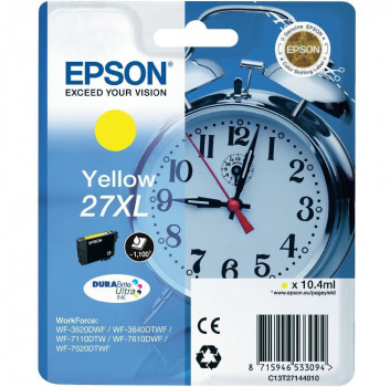 ActiveJet Oryginalny tusz AE-27YNX do drukarki Epson zamiennik 27XL T2714 18,2ml yellow AE-27YNX