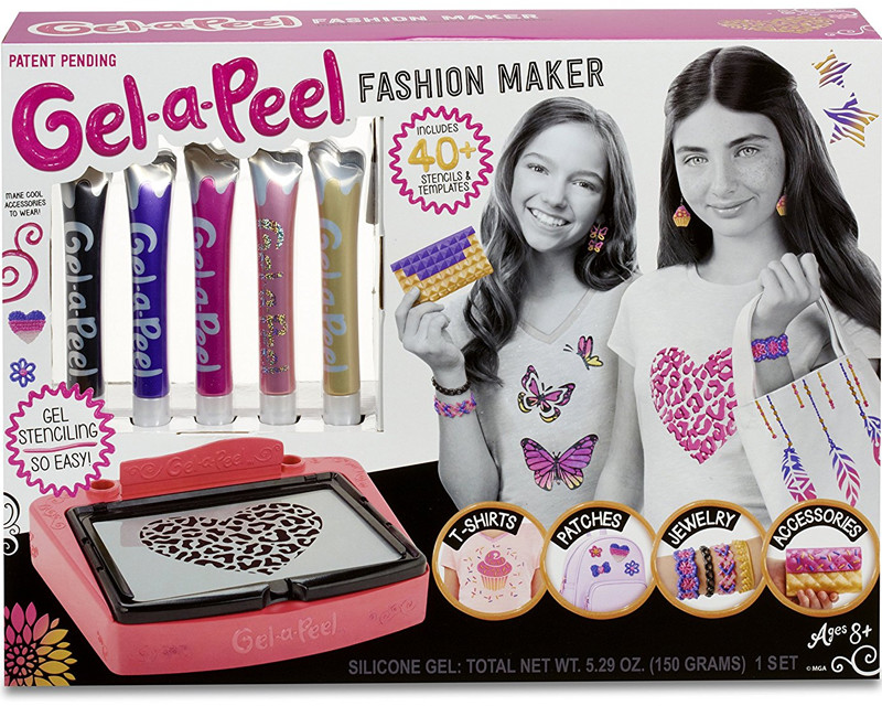 MGA Entertainment Gel-a-Peel Zestaw do aplikacji na tkaninach 547198