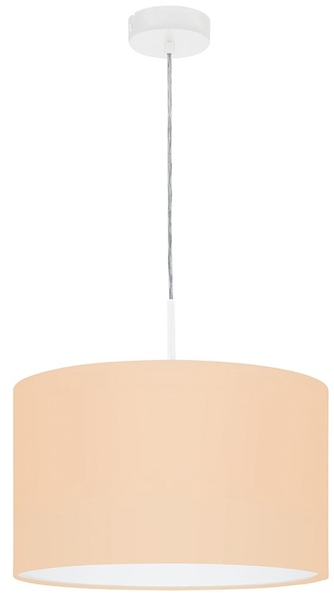 Eglo 97561 - Żyrandol na drucie PASTERI-P 1xE27/60W/230V pomarańczowy