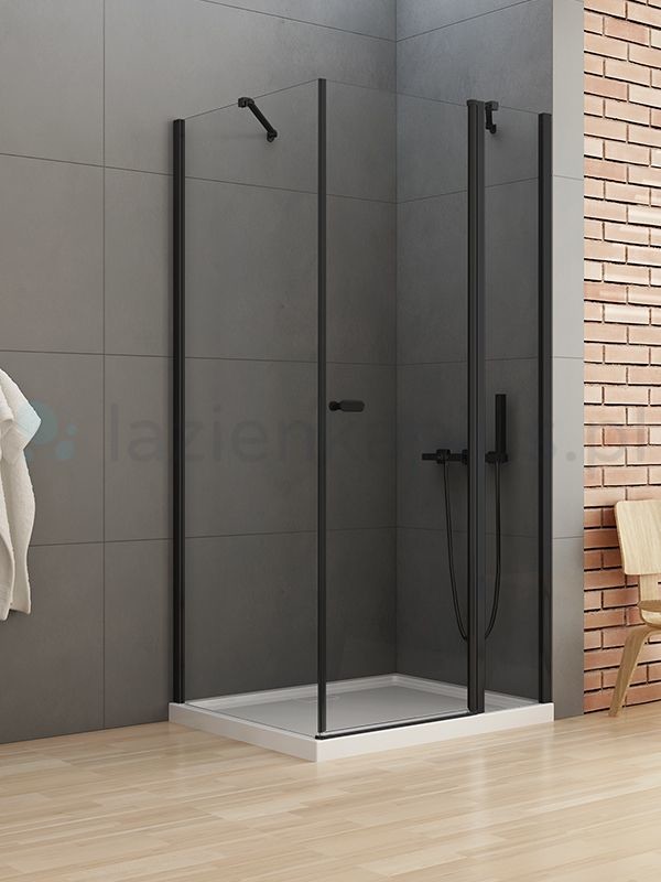 New Trendy New Soleo Black kabina prysznicowa K0684