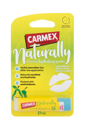 Carmex Naturally balsam do ust 4,25 g dla kobiet Pear