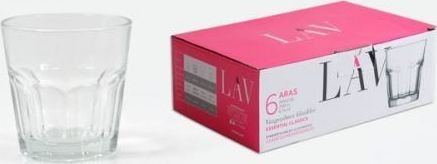 LAV ARAS WHISKY 305 ML 6 SZKLANEK NISKICH 8692952006531