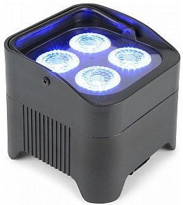 Beamz BBP94 Oświetlacz Bateryjny LED Uplight Par 4x10W RGBWA-UV 150.589