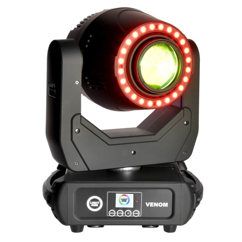 LIGHT4me VENOM SPOT RING 200W - głowa ruchoma