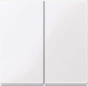 Merten 432525 podwójny system realizację zleceń przełącznik do wiertarki udarowej przeciwbakteryjny, matowa, biała, M