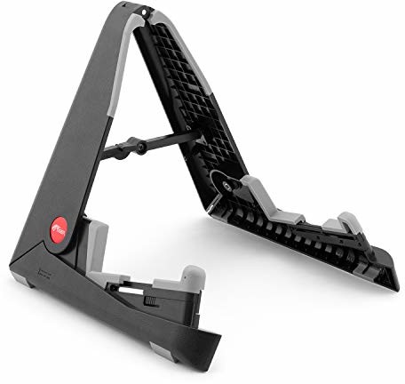 Tiger Tiger GST63-BK rama stojak na gitarę  przenośny składany stojak na gitarę do gitar elektrycznych, akustycznych, klasycznych i basowych, czarny GST63-BK