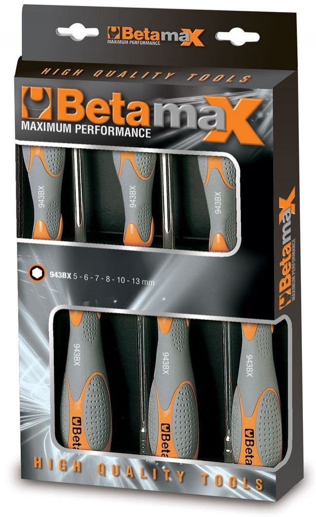 Beta KPL.KLUCZY NASADOWYCH 943BX 6SZT 943BX/D6