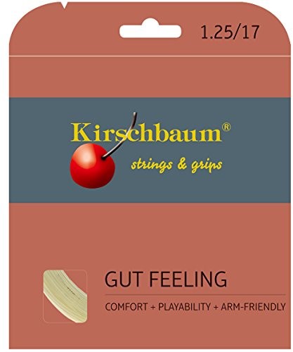 Kirschbaum naciąg dobrze Feeling, naturalny, 12 m, 0105190216600010 gf125-, 130-natur-1,25 mm